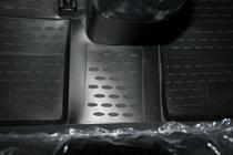 Kia Rio 2012-2017 Tapis de sol en caoutchouc (4 pcs, Novline) photo 5
