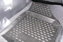 Kia Soul I 2008-2013 Tapis de sol en caoutchouc (4 pcs, Novline) photo 4