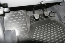 Lada Priora 2007-2018 (2010↗) Tapis de sol en caoutchouc (4 pcs, Novline) photo 2