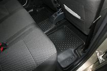 Lada Largus 2012- Tapis de sol caoutchouc habitacle (4 pcs, Novline) 5 places photo 3