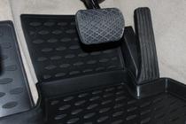 Mercedes GLK class X204 2008-2015 Tapis de sol en caoutchouc (4 pcs, Novline) photo 2