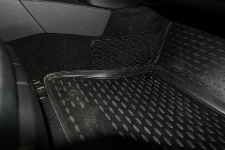 Mercedes S-class W221 2005-2013 Tapis de sol en caoutchouc (4 pcs, Novline) Photo 4