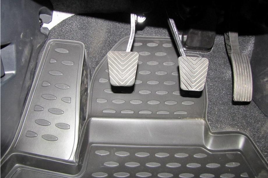 Mitsubishi ASX 2010-2023 Tapis de sol en caoutchouc (4 pcs, Novline) Photo 2