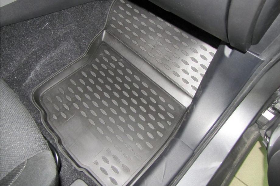 Mitsubishi ASX 2010-2023 Tapis de sol en caoutchouc (4 pcs, Novline) Photo 4
