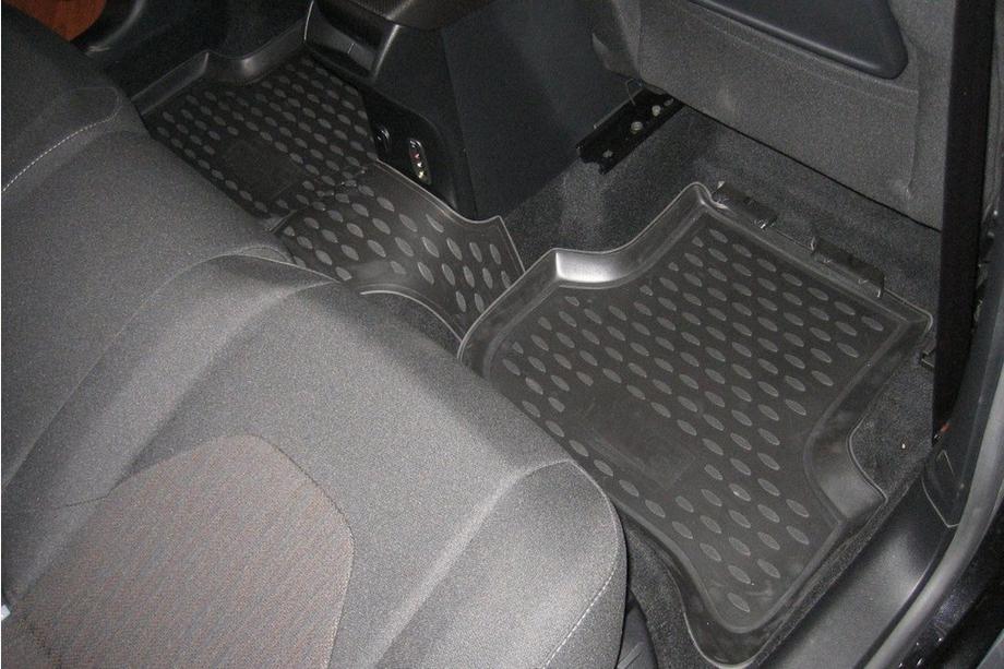 Seat Altea 2004-2015 Tapis de sol en caoutchouc (4 pcs, Novline) Freetrack 2007-2009 Photo 3