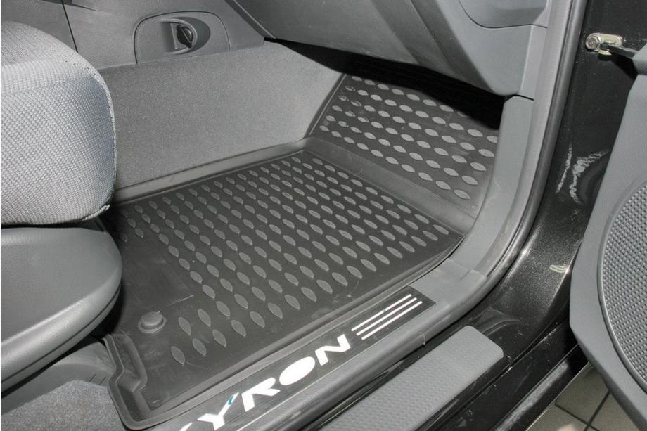 SsangYong Kyron 2005-2014 Tapis de sol en caoutchouc (4 pcs, Novline) Photo 4