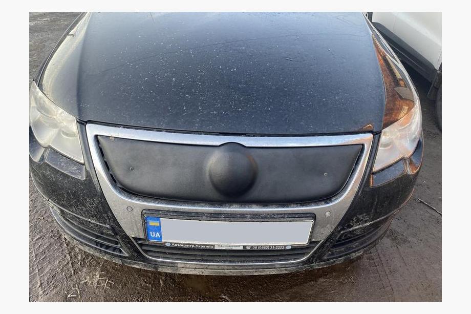 Volkswagen Passat B6 2006-2012 Cache calandre hiver (supérieur) brillant Photo 2
