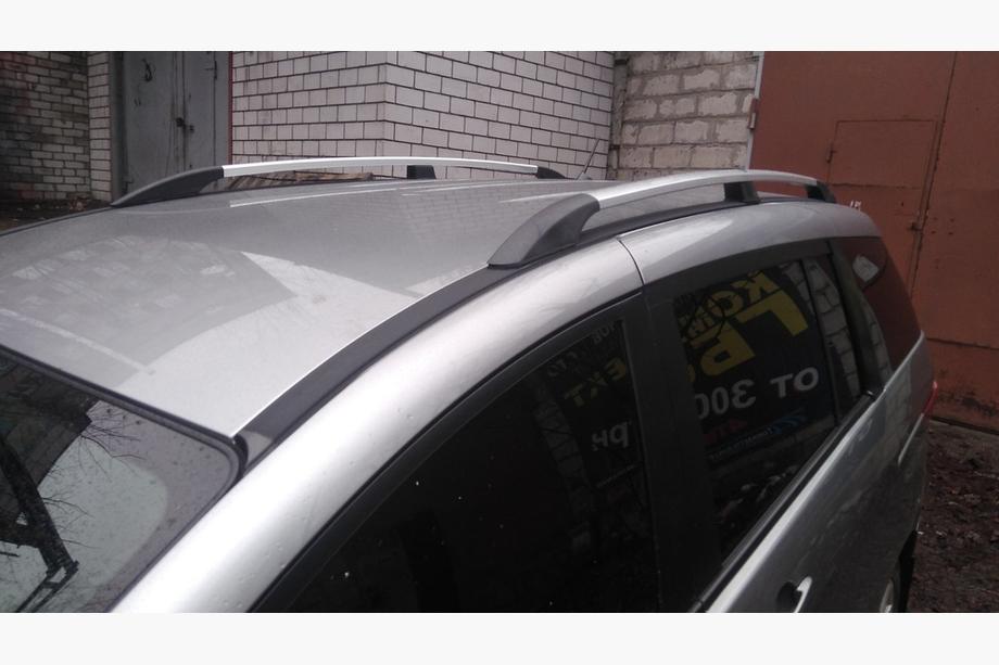 Mazda 5 2010-2018 Rails de toit en aluminium (chromé) Photo 2