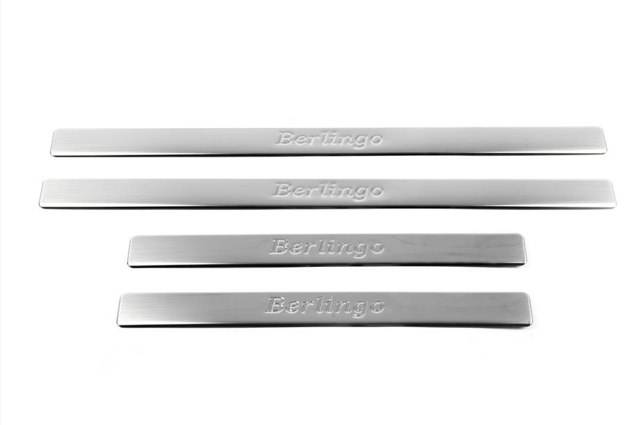 Citroen Berlingo 2008-2018 Seuils de porte OmsaLine inox Photo 2
