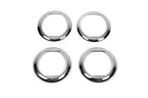 Fiat Doblo I 2001-2005 Cache volet de ventilation (4 pcs, inox) photo 1