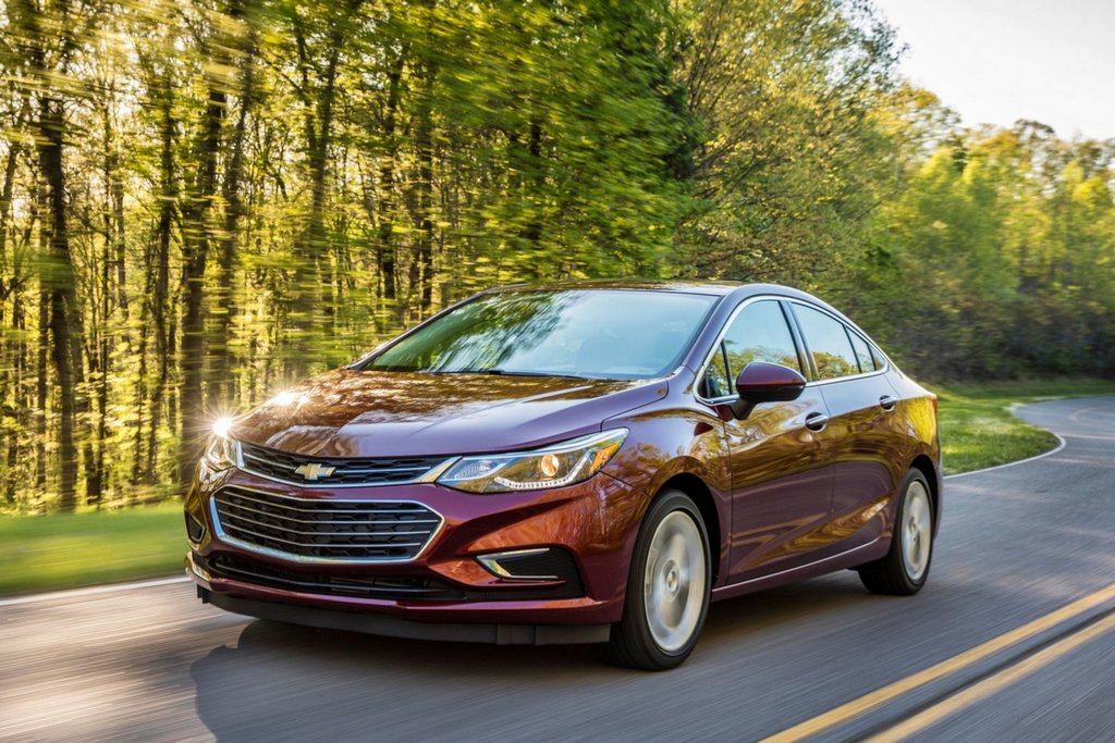 Berline compacte Chevrolet Cruze de la deuxième génération