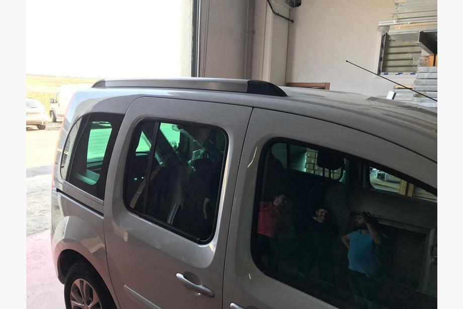 Renault Kangoo 2008–2020 Barres de toit intégrées (chrome) Base Standard Photo 3