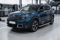 Citroen C5 Aircross 2017-2025 Marchepieds Latéraux Maydos V1 (2 pcs, Aluminium & Inox) photo 1