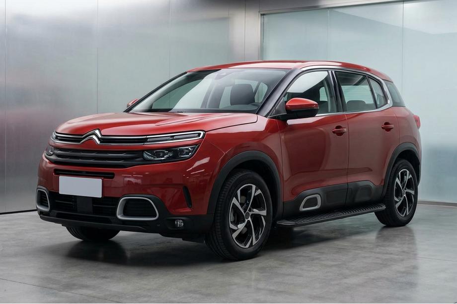 Citroen C5 Aircross 2017-2025 Marchepieds Latéraux Tayga Black (2 pcs, Aluminium) Image