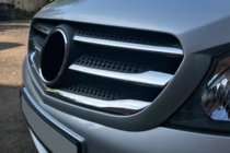 Mercedes Citan 2013-2021 Couvre-Calandre Chromés (5 pcs, Acier Inoxydable) photo 7