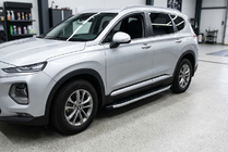 Hyundai Santa Fe 4 2018-2023 Marchepieds Latéraux Duru (2 pcs, Aluminium) photo 1