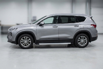 Hyundai Santa Fe 4 2018-2023 Marchepieds Latéraux Maya V2 (2 pcs, Aluminium) photo 1