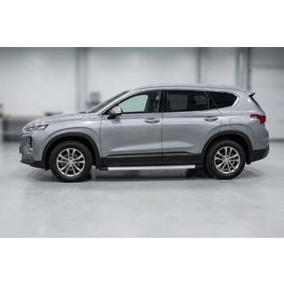 Marchepieds Latéraux Maya V2 (2 pcs, Aluminium) Hyundai Santa Fe 4 2018-2023 photo 1