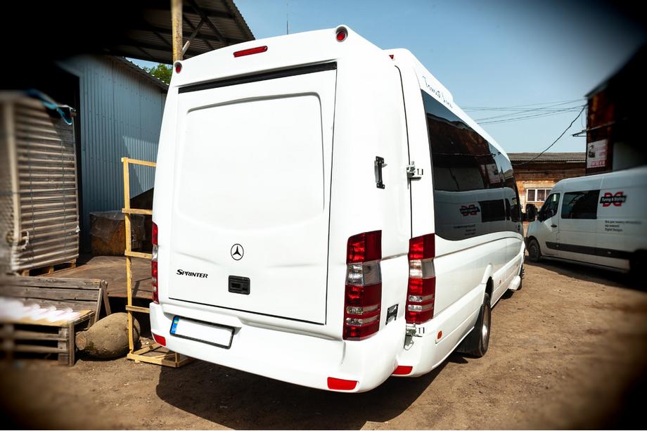 Mercedes Sprinter W906 2006–2018 Barres de toit Photo 1