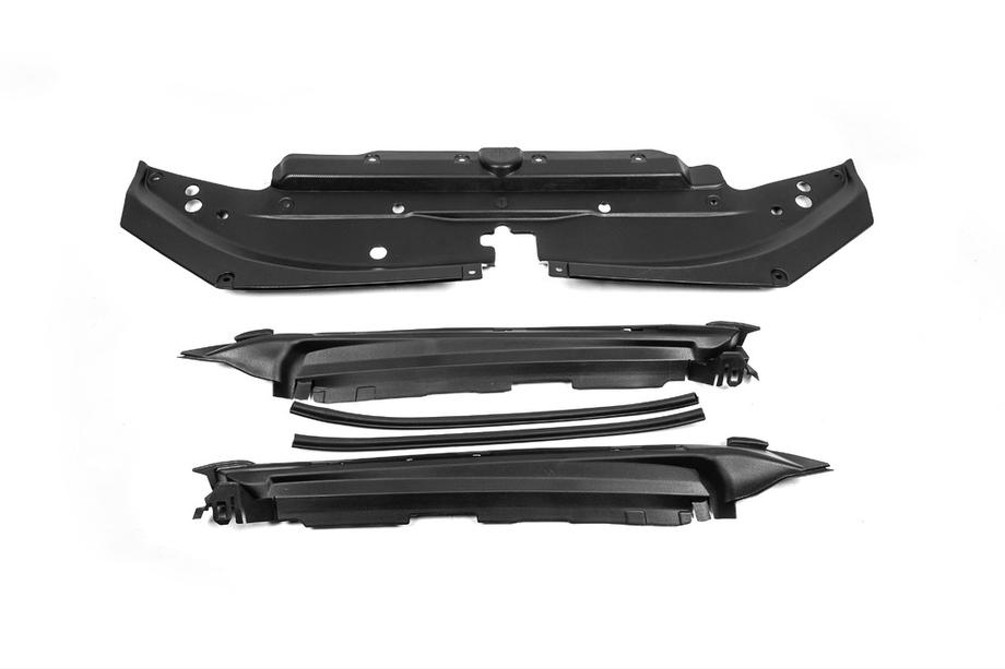 Toyota Land Cruiser Prado 150 2009-2023 Plastiques sous capot (kit, 2017+) Image