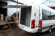 Volkswagen Crafter 2006-2016 Barres de toit (apprêtées pour peinture) photo 5