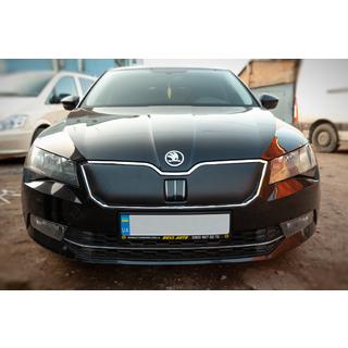 Cache hiver de calandre (2015-2019, supérieur) Skoda Superb 2015-2024 photo 2