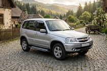 Chevrolet Niva 1998-2020 Marchepieds Latéraux Rainbow (2 pcs, Aluminium) photo 1