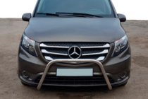 Mercedes Vito/V-class W447 2014- Pare-buffle WT006 (Inox) photo 5