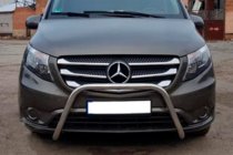 Mercedes Vito/V-class W447 2014- Pare-buffle WT006 (Inox) photo 4