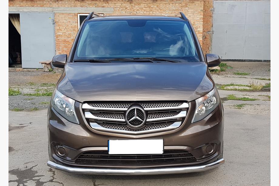 Mercedes Vito/V-class W447 2014- Protection Avant ST008 (Inox) Photo 1