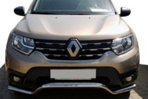 Renault Duster 2018-2024 Protection Avant WT008 (Inox) photo 1