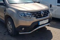 Renault Duster 2018-2024 Protection Avant WT008 (Inox) photo 2