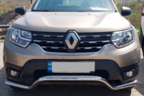 Renault Duster 2018-2024 Protection Avant WT008 (Inox) photo 4