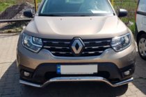 Renault Duster 2018-2024 Protection Avant WT008 (Inox) photo 6