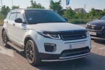 Range Rover Evoque 2012-2018 Protection avant ST014-1 (inox) photo 2