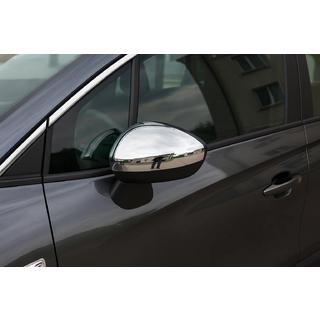 Couvre-Rétroviseurs (2 pcs, Acier Inoxydable) Citroen DS-9 2020- photo 1
