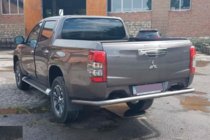 Fiat Fullback 2016- Protection Arriere AK005 (Inox) photo 2