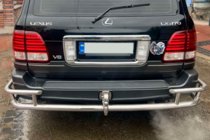 Lexus LX470 1998-2007 Protection Arriere AK009-15 (Inox) photo 2