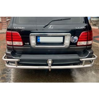 Protection Arriere AK009-15 (Inox) Lexus LX470 1998-2007 photo 2