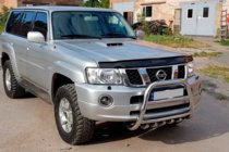 Nissan Patrol Y61 1997-2011 Pare-buffle QT007 (Inox) photo 3