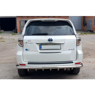 Arceau de protection arrière AK005-15 (uniquement pour EV, 2 pcs, inox) Toyota Rav 4 2006-2013 photo 4