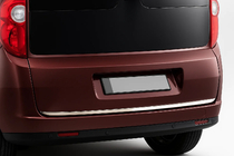 Opel Combo 2012-2018 Baguette Bord Couvercle Coffre Inox photo 1