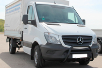 Mercedes Sprinter W906 2006–2018 Pare-buffle WT003 (noir) photo 3
