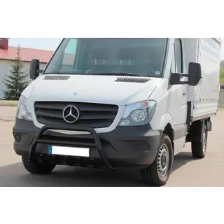 Pare-buffle WT003 (noir) Mercedes Sprinter W906 2006–2018 photo 1