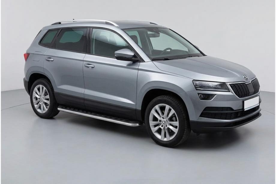 Skoda Karoq 2018- Marchepieds Latéraux Maydos V1 (2 pcs, Aluminium & Inox) Image