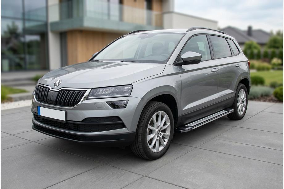 Skoda Karoq 2018- Marchepieds Latéraux Rainbow (2 pcs, Aluminium) Image