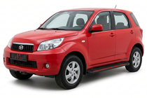 Daihatsu Terios 2006-2017 Marchepieds Latéraux Maya Red (2 pcs, Aluminium) photo 1