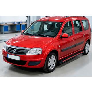 Marchepieds Latéraux Maya Red (2 pcs, Aluminium) Dacia Logan MCV 2004-2014 photo 3
