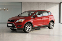 Ford Kuga 2008-2013 Marchepieds Latéraux Maya Red (2 pcs, Aluminium) photo 1