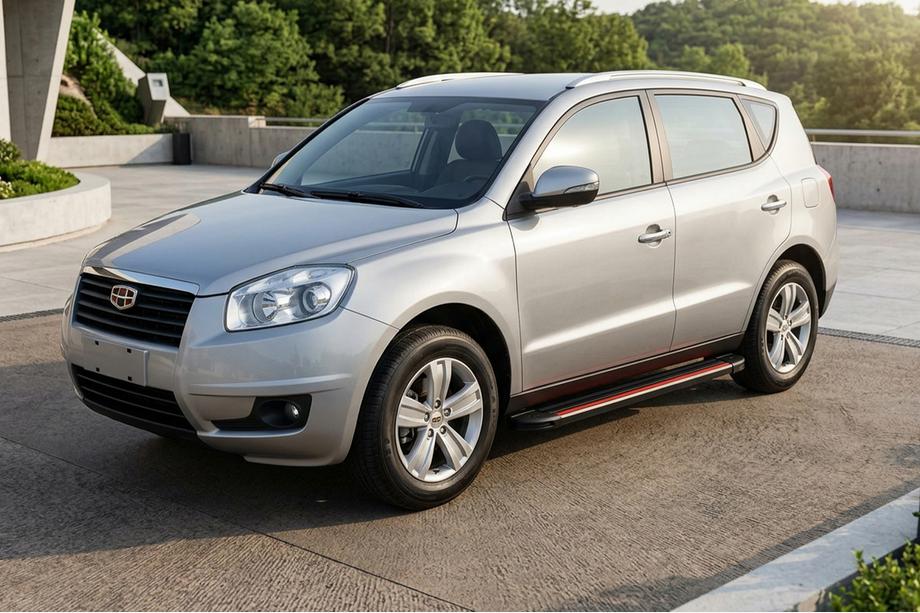 Geely Emgrand X7 2011- Marchepieds Latéraux Maya Red (2 pcs, Aluminium) Image